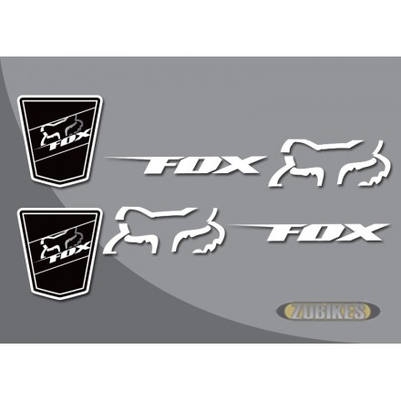 Sticker "FOX" pour cadre Dax (le jeu de 4)