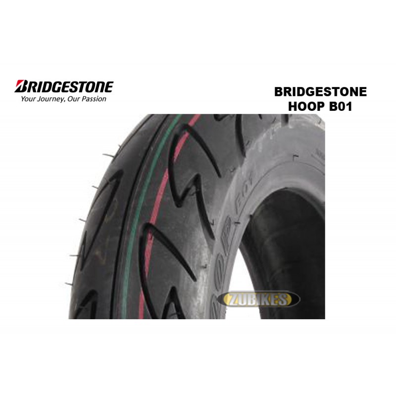 Pneu Bridgestone Hoop 100/90-10 61J TL Reinf - Zubikes