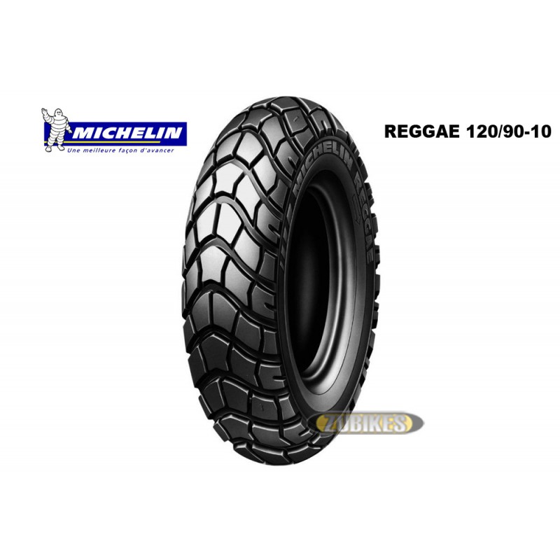 Pneu Michelin REGGAE 120/90-10 TL/TT 57J