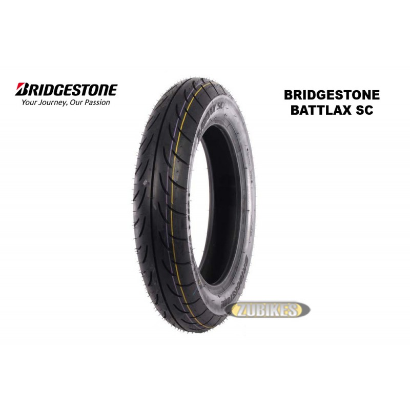 Pneu Bridgestone Battlax 120/70-12 51L TL SC R (Arrière) 