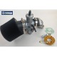Kit Carburateur Nibbi PE28 starter manuel + filtre mousse + pipe
