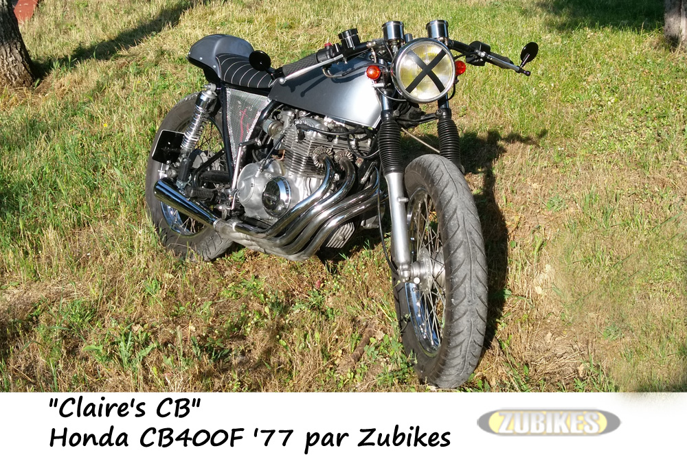 CB400Four 1977 Café Racer by Zubikes